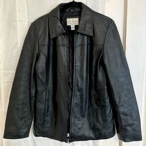 Worthington Oversized Leather Jacket - S